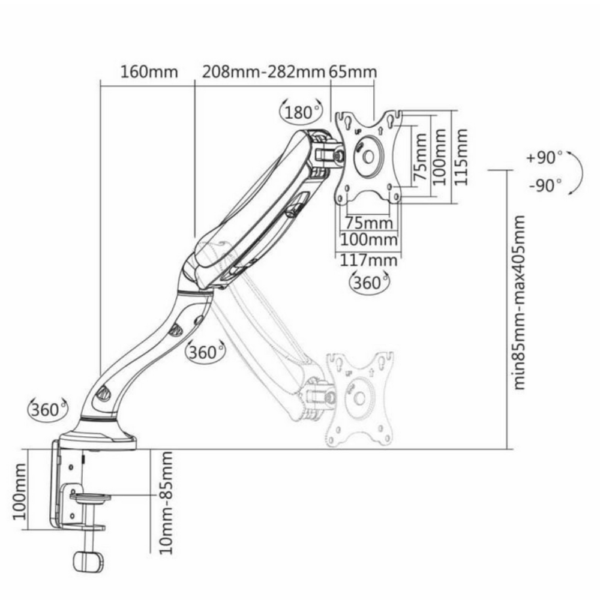 soporte para monitor