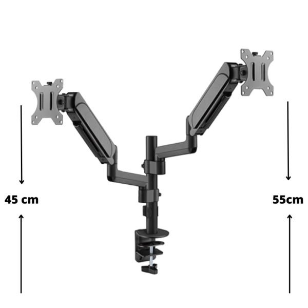 soporte para dos monitores articulado