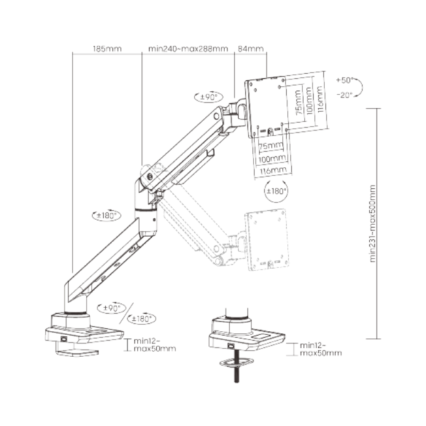 Soporte para Monitor 49" - Imagen 2