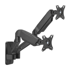 soporte monitor doble de pared